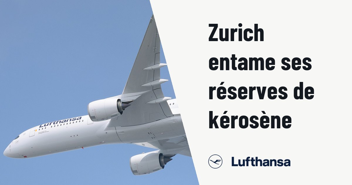 L'aéroport de Zurich puise dans les réserves nationales de carburant. Photo d'illustration (archive, pas l'appareil concerné) : Brand new A350 on its transfer flight from the Airbus factory in Toulouse to Munich.