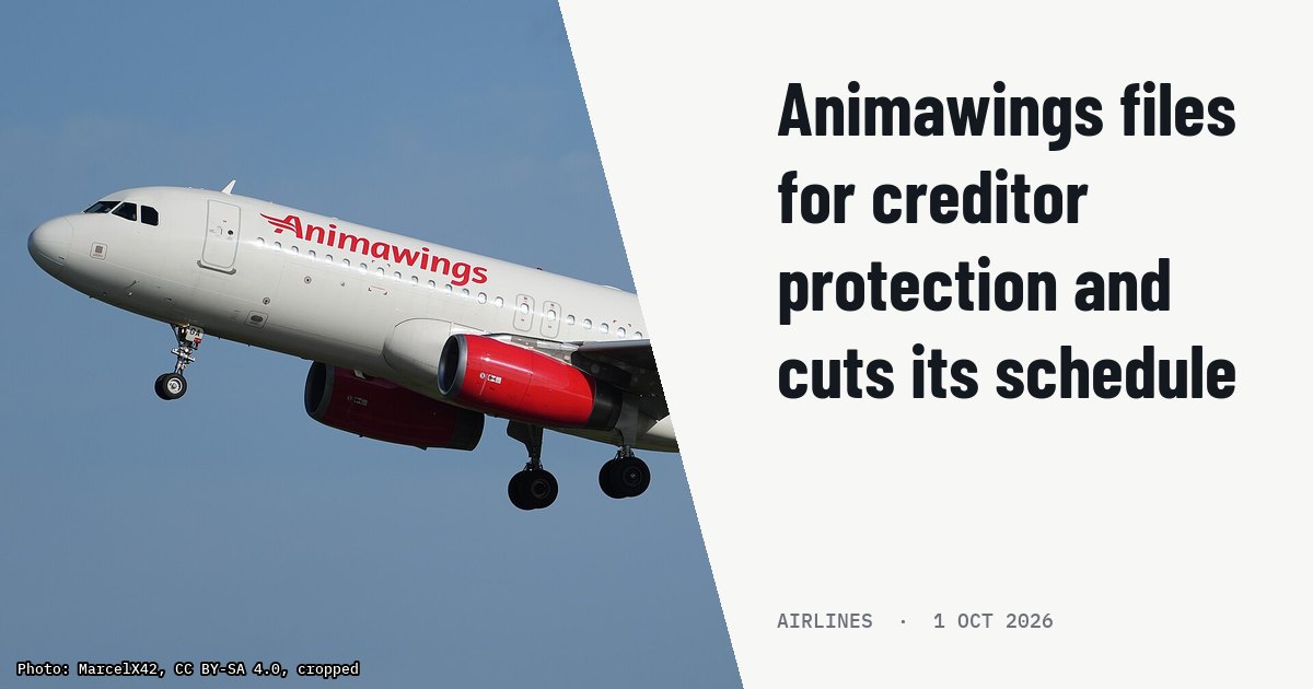 Animawings files for creditor protection and cuts its schedule. Illustration photo (archive, not the aircraft involved) : Der Airbus A320-232 der Fluggesellschaft Animawings mit dem Kennzeichen YR-AGA startet auf der Bahn 27 des Flughafens Bremen zu einem Flug nach Iraklio/Heraklion.