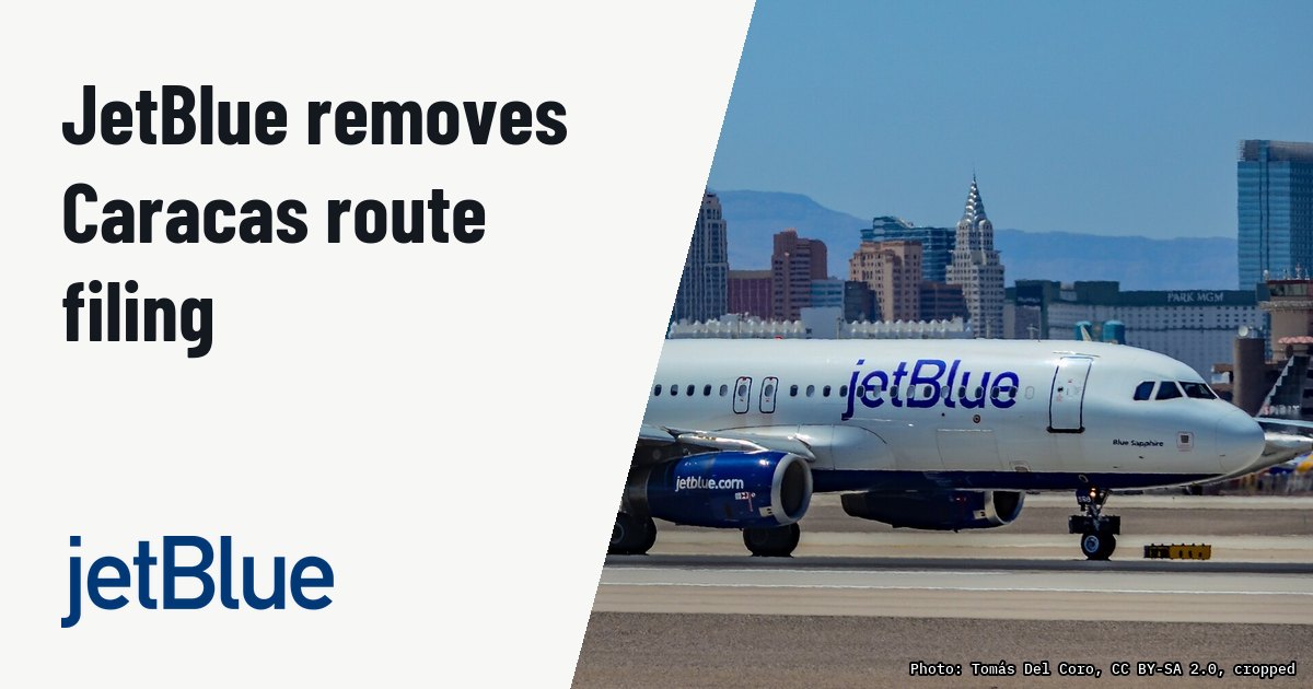 JetBlue removes Fort Lauderdale–Caracas Airbus A320 schedule filing. Illustration photo (archive, not the aircraft involved) : N568JB JetBlue Airways Airbus A320-232 s/n 2063 "Blue Sapphire", Las Vegas - McCarran International Airport (LAS / KLAS) USA - Nevada July 9, 2019 Photo: Tomás Del Coro