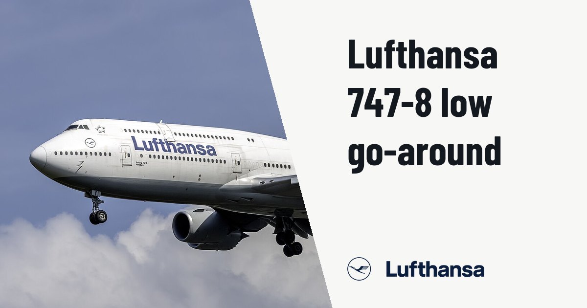 A Lufthansa Boeing 747-8 avoids runway tailstrike during go-around at Los Angeles. Illustration photo (archive, not the aircraft involved) : Lufthansa Boeing 747-8 D-ABYI on final approach at Washington Dulles International Airport, Virginia, USA