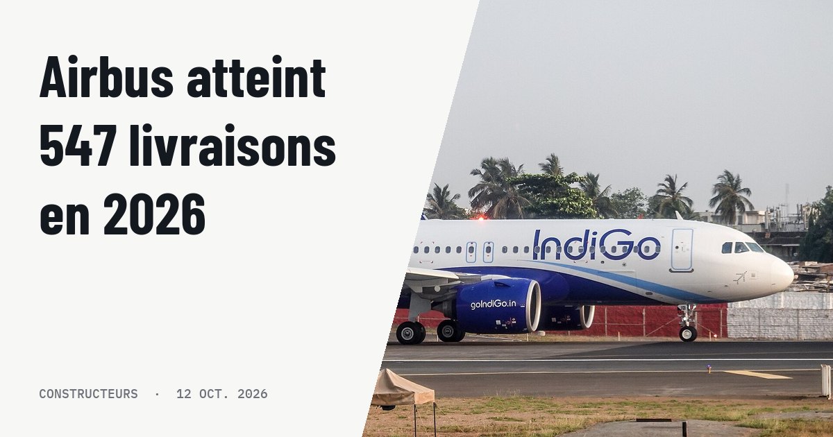 Airbus atteint 547 livraisons et maintient son objectif de 870 avions. Photo d'illustration (archive, pas l'appareil concerné) : IndiGo Airbus A320neo VT-IJB starting takeoff roll. Flight 6E772 Mumbai - Jabalpur. Chhatrapati Shivaji Maharaj International Airport, Mumbai, India