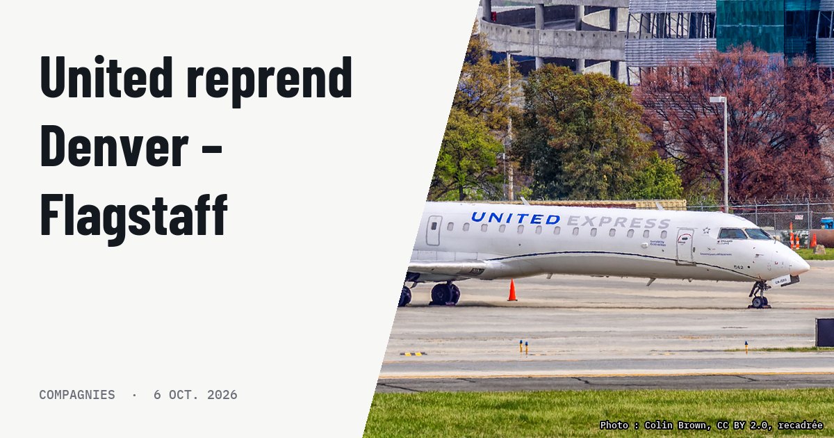 United relance sa desserte Denver – Flagstaff avec Skywest en CRJ550. Photo d'illustration (archive, pas l'appareil concerné) : Charlotte Douglas International - April 2, 2022