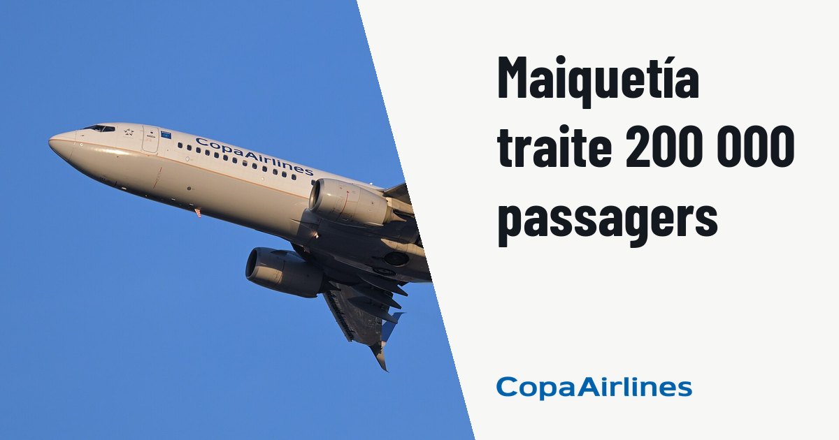L'aéroport de Maiquetía assure 2 500 vols via ses terminaux provisoires. Photo d'illustration (archive, pas l'appareil concerné) : Copa Airlines Boeing 737-800 HP-1730CMP, as flight 705 to Panama City, departs Boston from runway 33L.