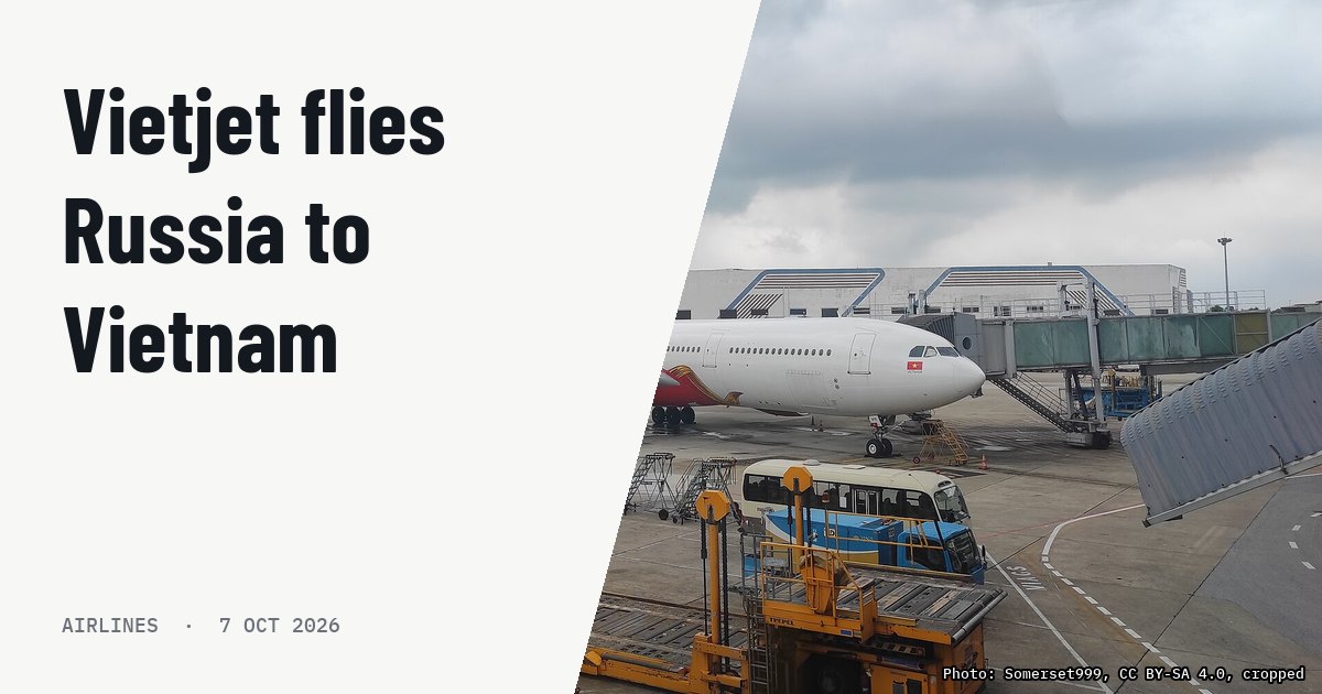 Vietjet takes over Russia-Vietnam charter flights from Azur Air. Illustration photo (archive, not the aircraft involved) : Airbus A330-300 của Vietjet tại sân bay Nội Bài