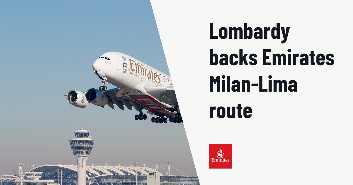Milan-Lima: Lombardy leaders push for Emirates fifth-freedom rights. Illustration photo (archive, not the aircraft involved) : Emirates Airbus A380-861 (reg. A6-EER, msn 139) at Munich Airport (IATA: MUC; ICAO: EDDM) departing 26L. See also : File:Emirates Airbus A380-861 A6-EER MUC 2015 02.jpg File:Emirates Airbus A380-861 A