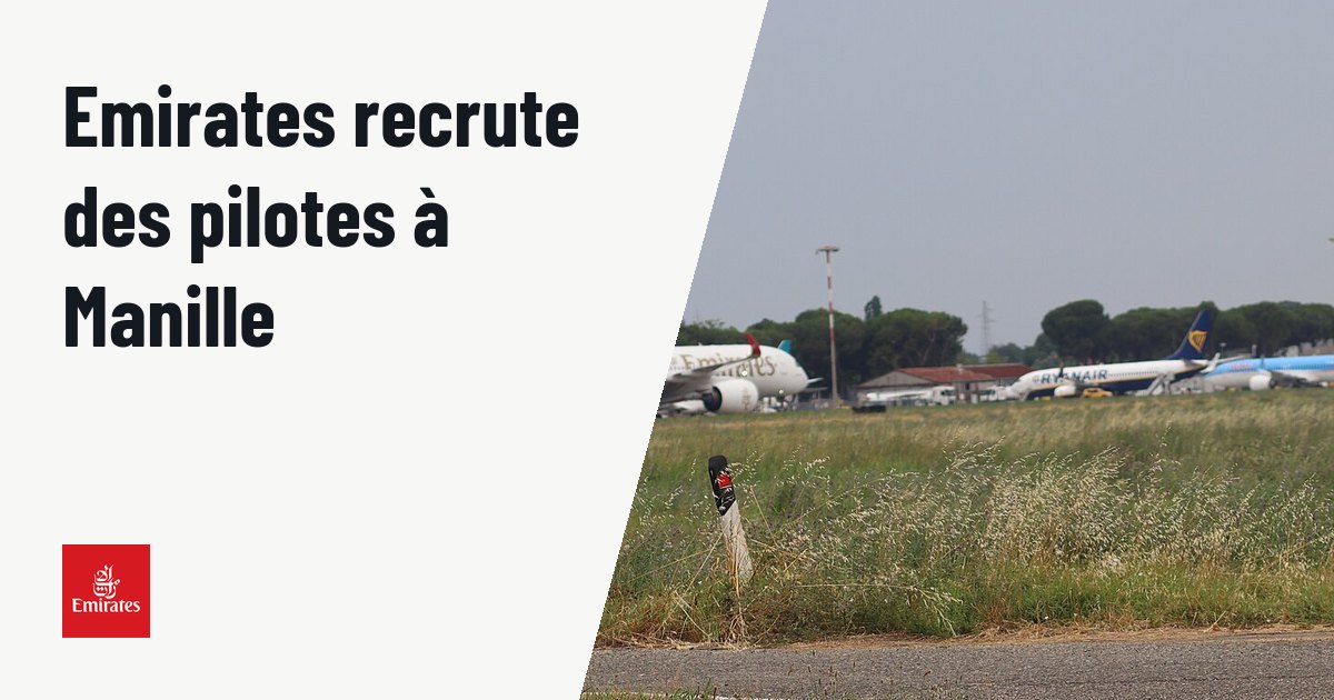 Emirates recrute des commandants moyen et long-courrier à Manille. Photo d'illustration (archive, pas l'appareil concerné) : Emirates Airlines in Bologna