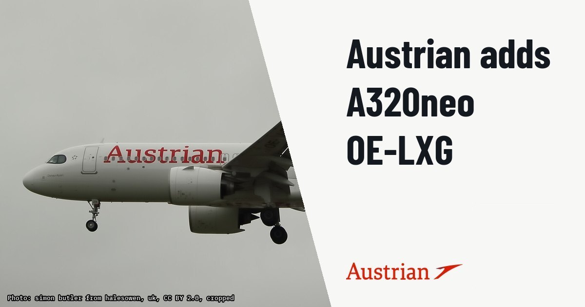 Austrian Airlines takes delivery of CFM LEAP-powered A320neo. Illustration photo (archive, not the aircraft involved) : AUSTRIAN AIRLINES AIRBUS A320NEO OE-LZN