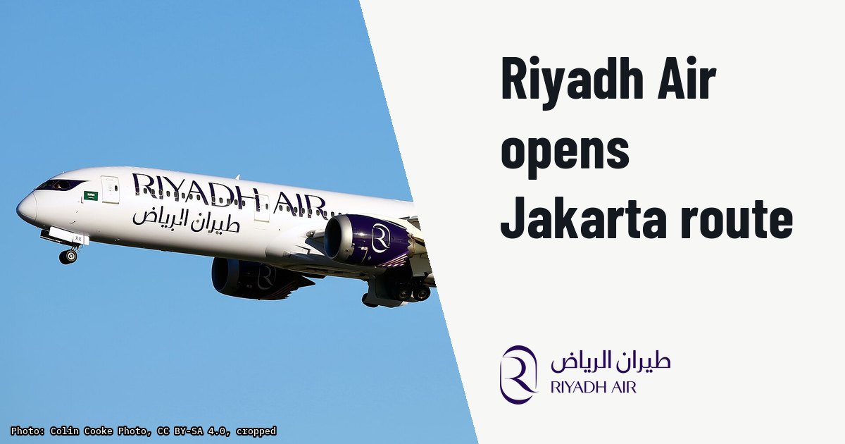 Riyadh Air opens bookings for Jakarta flights with Boeing 787-9. Illustration photo (archive, not the aircraft involved) : HZ-RXX Boeing 787-9 Dreamliner Riyadh Air LHR 4.1.26