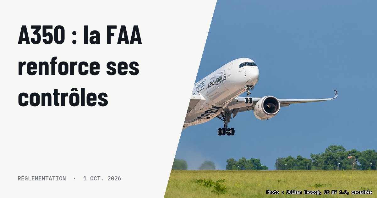 A350 : la FAA intensifie le contrôle des attaches du plan fixe horizontal. Photo d'illustration (archive, pas l'appareil concerné) : Airbus A350-941 (reg. F-WWCF, MSN 002) in Airbus promotional CFRP livery at ILA Berlin Air Show 2016. Takeoff from runway 25L on Berlin Brandenburg Airport (BER).