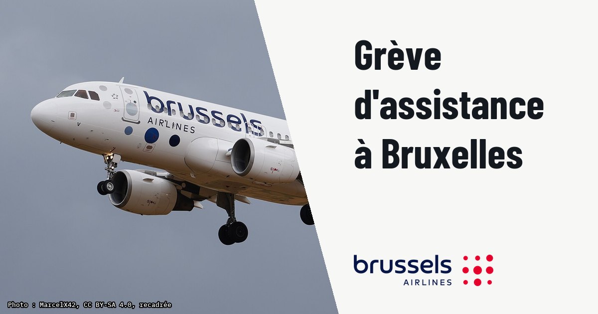 Une grève de l'assistance cloue 140 vols à Bruxelles-Zaventem. Photo d'illustration (archive, pas l'appareil concerné) : Der Airbus A319-111 der Fluggesellschaft Brussels Airlines mit dem Kennzeichen OO-SSV im Landeanflug auf die Bahn 25L des Flughafens Berlin Brandenburg. Das Flugzeug führte einen Flug vom Flughafen Br