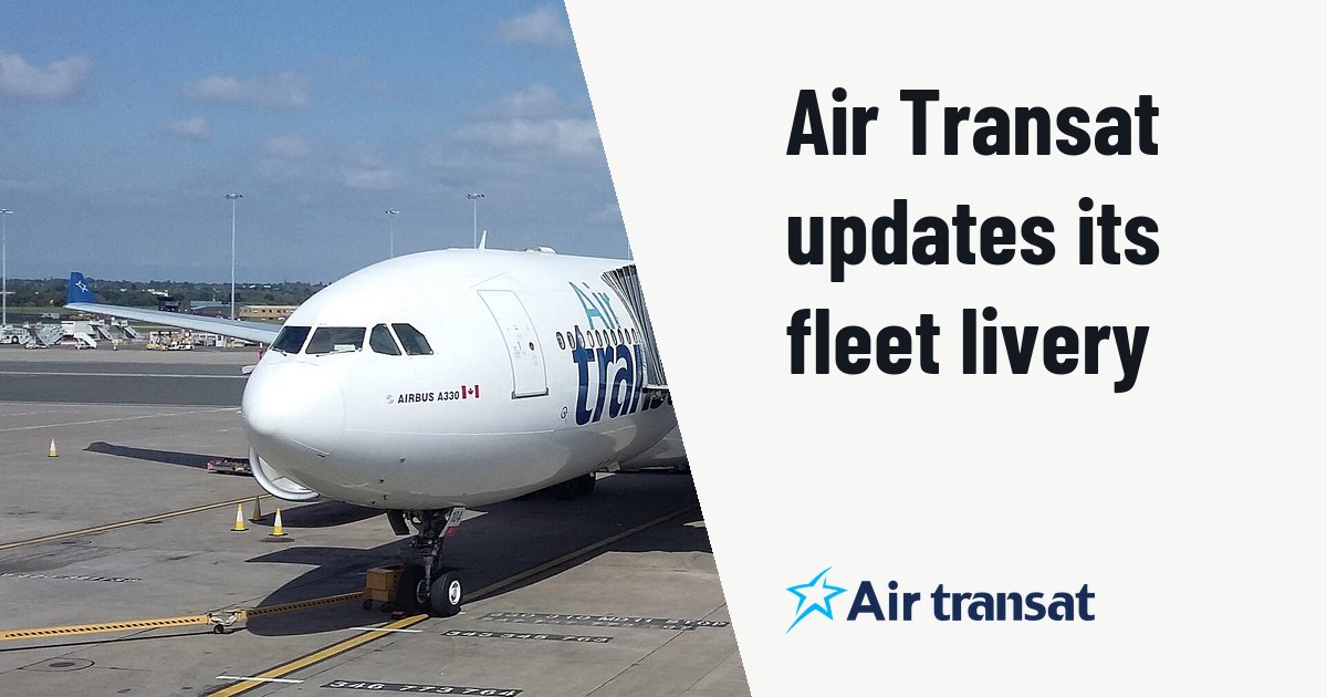 Air Transat reveals updated livery on long-haul Airbus A330. Illustration photo (archive, not the aircraft involved) : Airbus A330 Air Transat