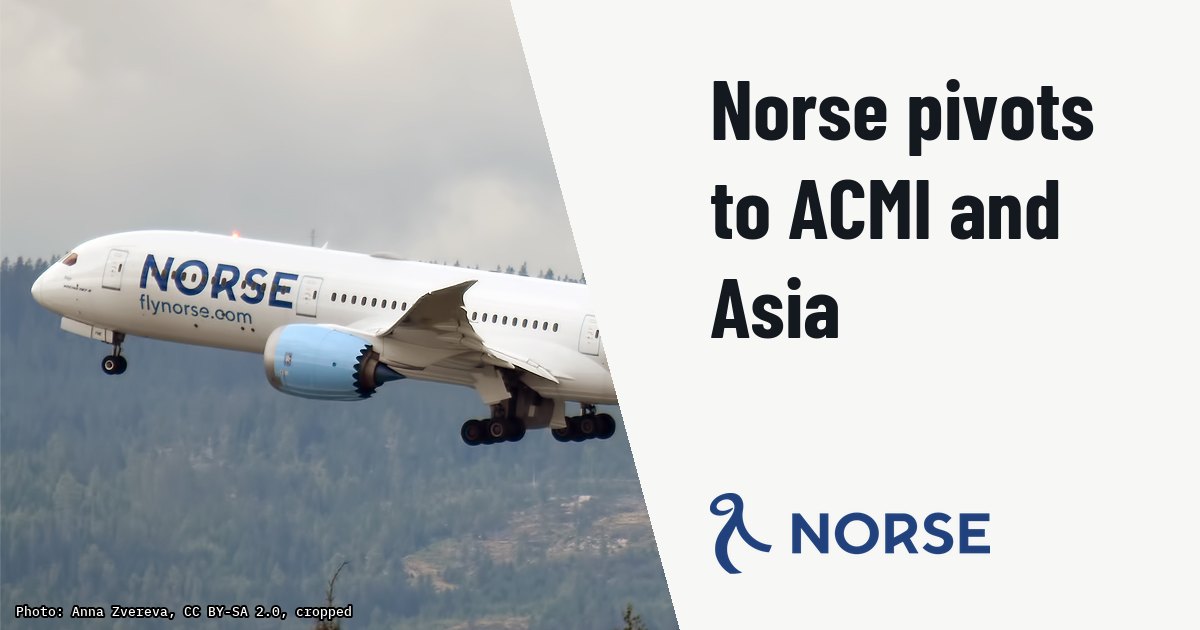 Norse Atlantic cuts scheduled flying to focus on ACMI and Asia. Illustration photo (archive, not the aircraft involved) : Norse Atlantic Airways, LN-FNE, Boeing 787-9 Dreamliner