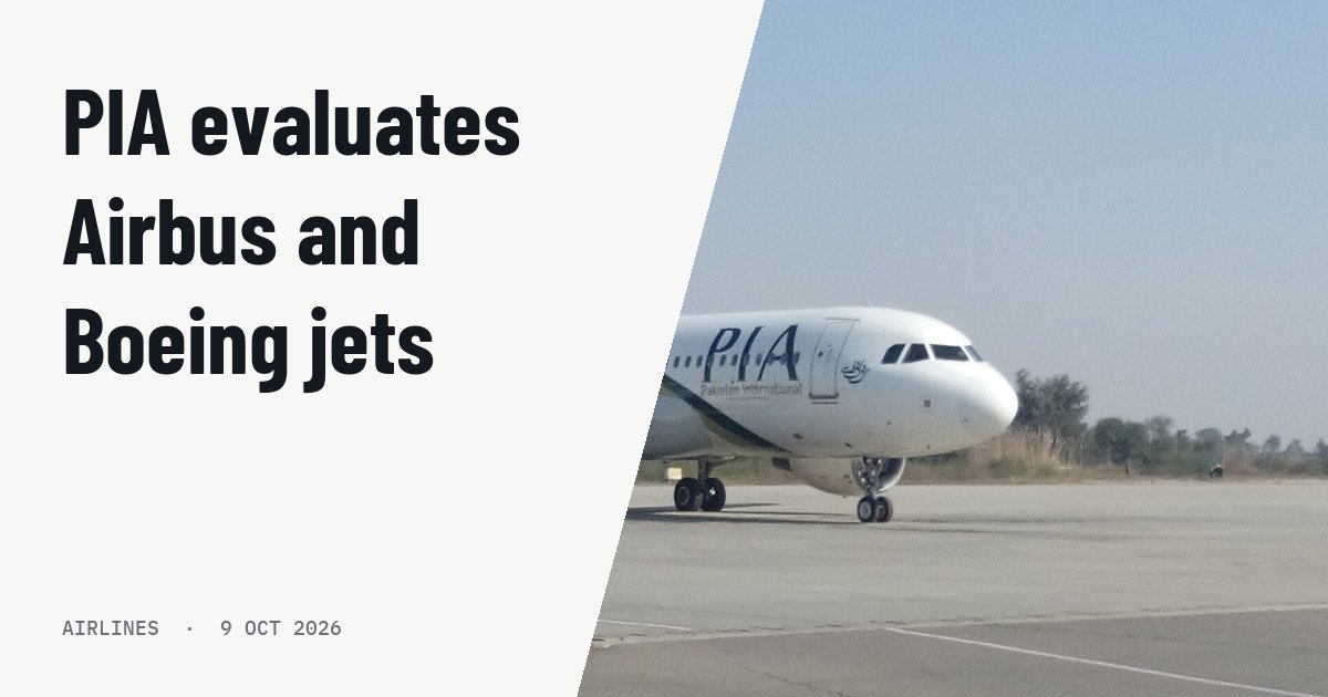 Privatized PIA targets Airbus and Boeing jets to rebuild fleet. Illustration photo (archive, not the aircraft involved) : Airline Pakistan International Airlines Status : Active Registration : AP-BLD Airport: Faisalabad International Airport Airport Code: LYP/OPFA Comments: Flight arrived from Karachi (Domestic operation