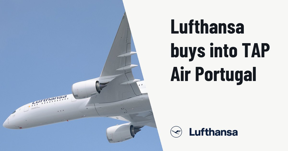 Lufthansa to Acquire 44.9% Stake in TAP Air Portugal for €1.025 Billion. Illustration photo (archive, not the aircraft involved) : Brand new A350 on its transfer flight from the Airbus factory in Toulouse to Munich.