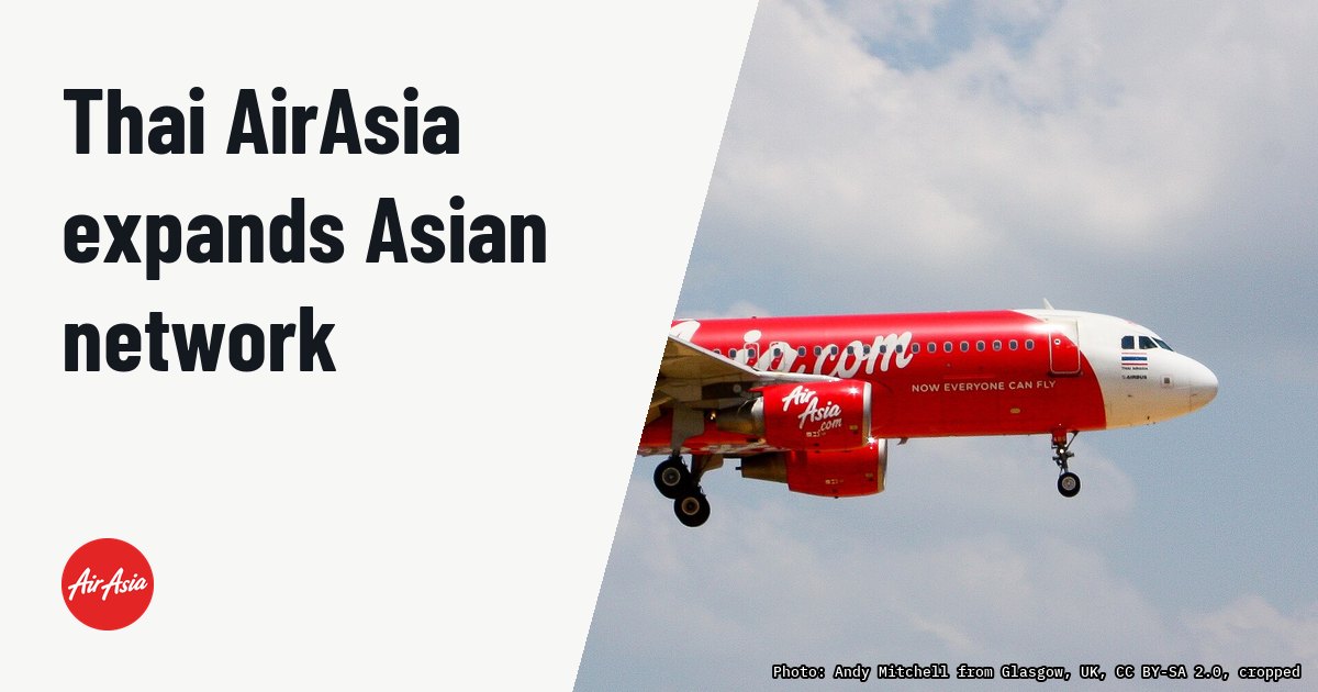 Thai AirAsia and Thai AirAsia X expand network for winter 2026. Illustration photo (archive, not the aircraft involved) : Thai AirAsia A320 HS-ABG