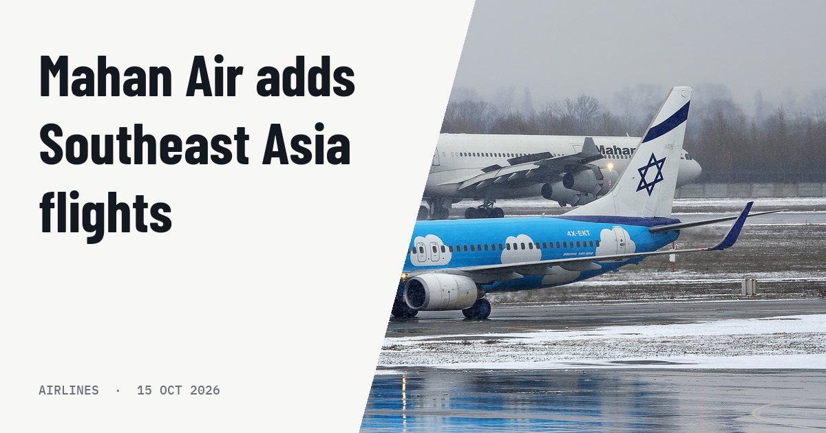 Mahan Air expands Southeast Asia routes with Airbus A340 fleet. Illustration photo (archive, not the aircraft involved) : Up! Boeing 737-800 and Mahan Air Airbus A340-300 at Kyiv Boryspil Airport